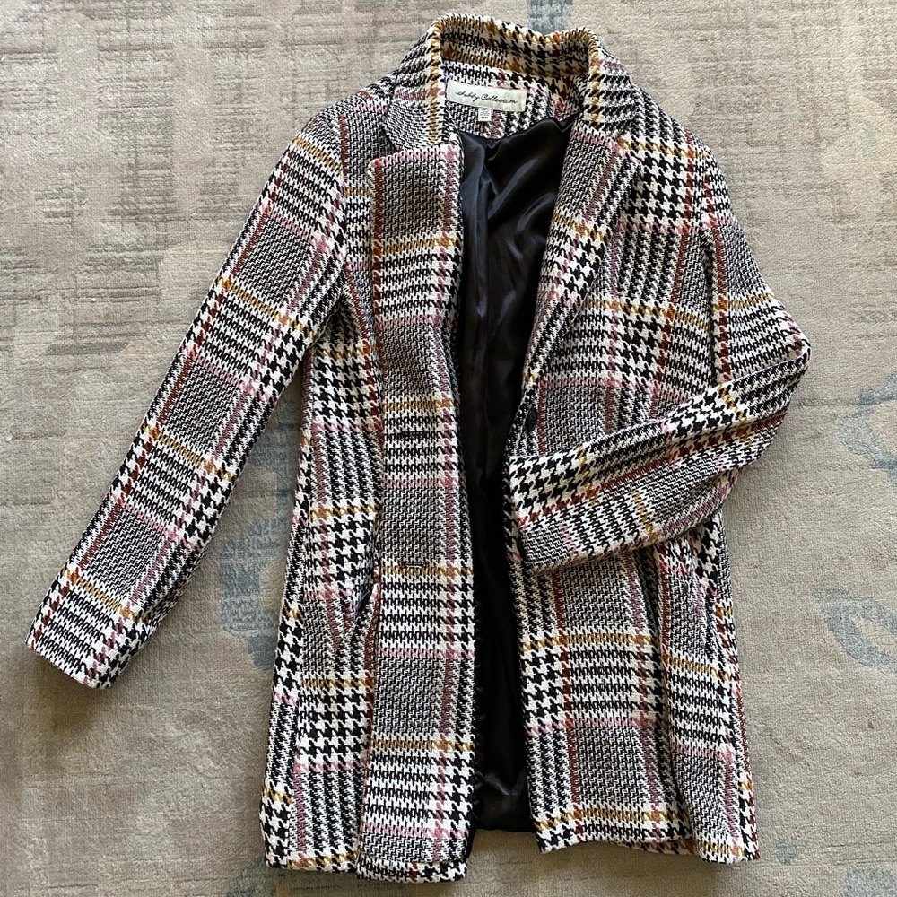 Nordstrom Sebby Collection Patterned Coat